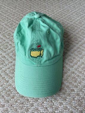Masters Green Embroidered Golf Cap